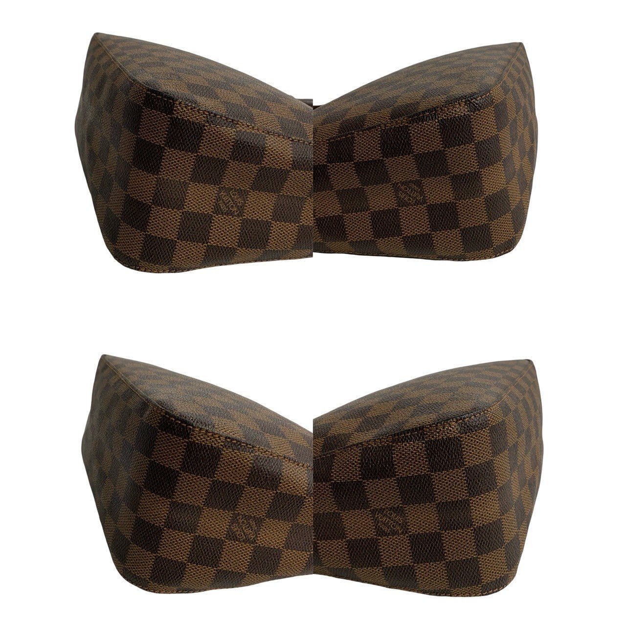 LOUIS VUITTON Shoulder Bag leather Brown Damier Looping MM | AlmaBagz - Image 7