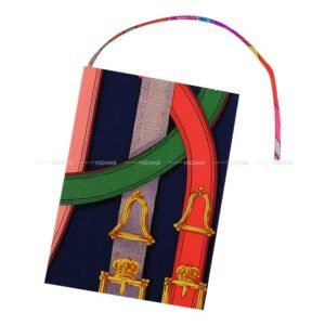 HERMES notebook Notebook Memo Pad GARMENT DE SOIE Cavalcadour Silk100% | AlmaBagz