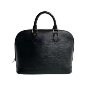 LOUIS VUITTON Handbag Epi Leather black Epi Alma | AlmaBagz