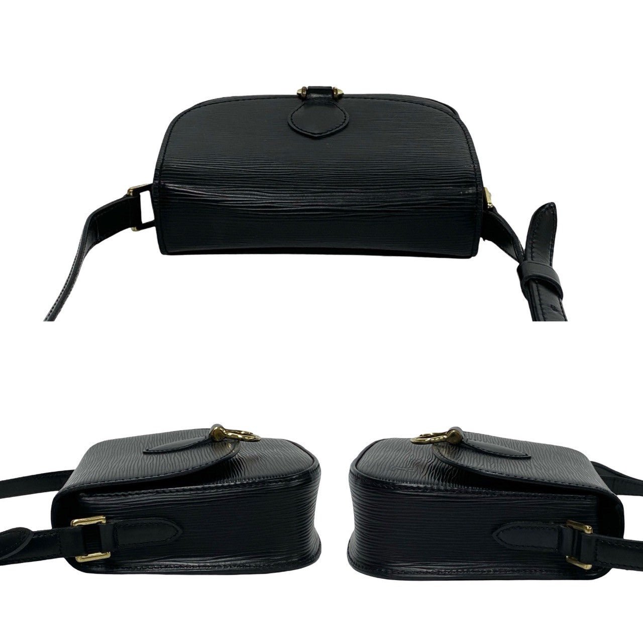 LOUIS VUITTON Shoulder Bag leather black Epi Mini Saint-Cloud | AlmaBagz - Image 5