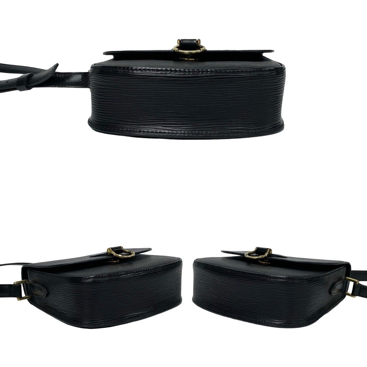 LOUIS VUITTON Shoulder Bag leather black Epi Mini Saint-Cloud | AlmaBagz - Image 6