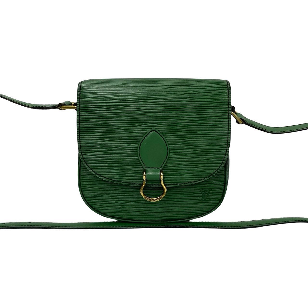 LOUIS VUITTON Shoulder Bag Epi Leather green Epi Mini Saint-Cloud | AlmaBagz