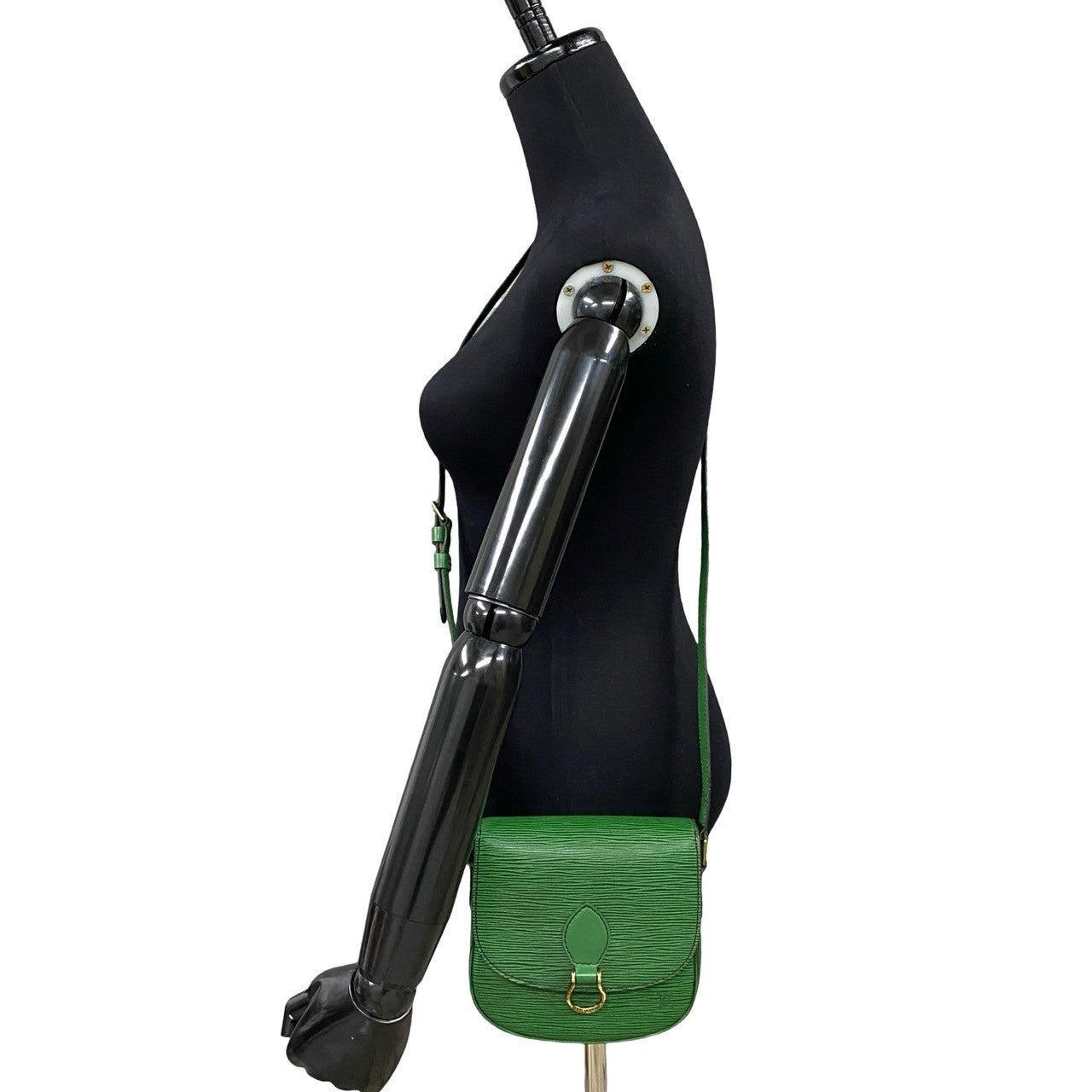 LOUIS VUITTON Shoulder Bag Epi Leather green Epi Mini Saint-Cloud | AlmaBagz - Image 2