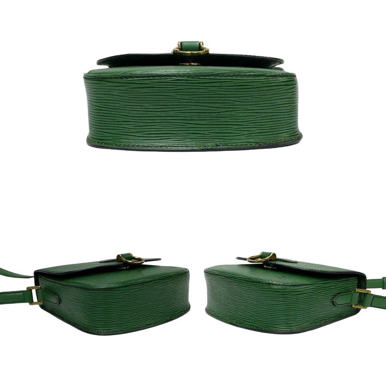 LOUIS VUITTON Shoulder Bag Epi Leather green Epi Mini Saint-Cloud | AlmaBagz - Image 6