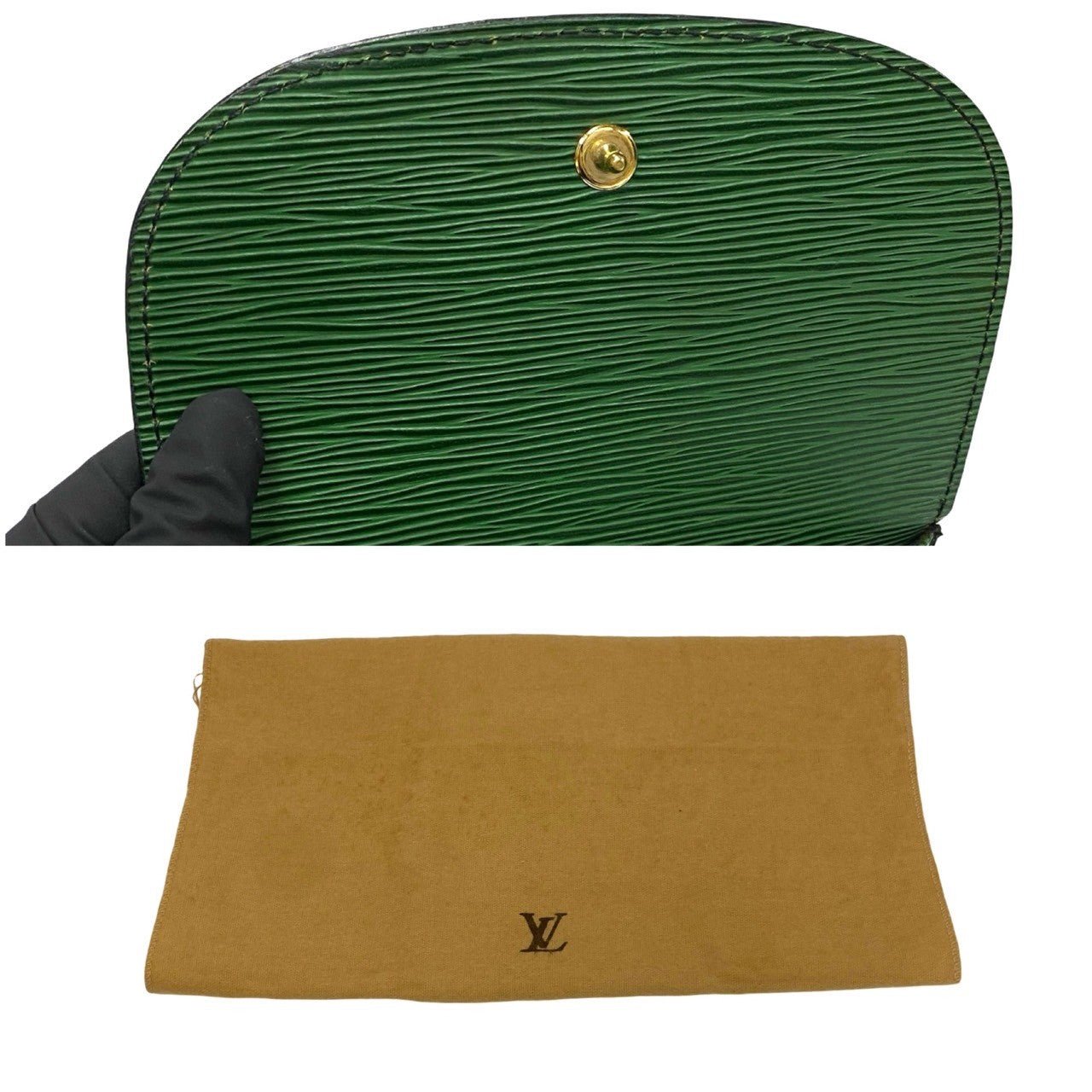 LOUIS VUITTON Shoulder Bag Epi Leather green Epi Mini Saint-Cloud | AlmaBagz - Image 8
