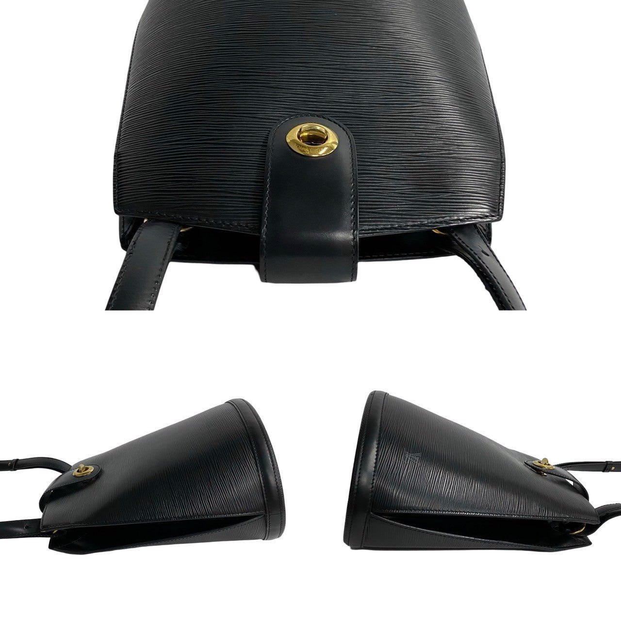 LOUIS VUITTON Shoulder Bag leather black Epi Cluny | AlmaBagz - Image 5