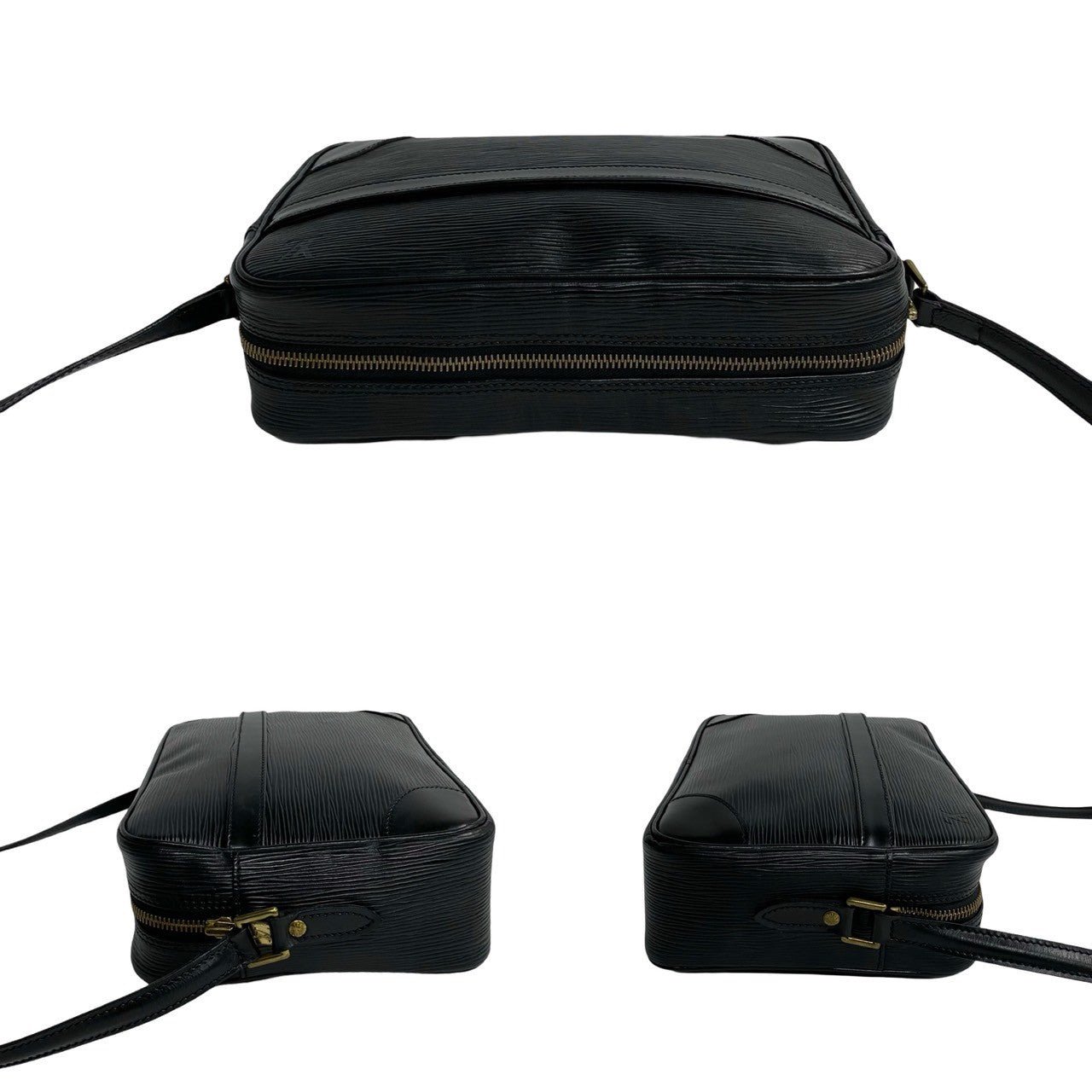 LOUIS VUITTON Shoulder Bag Epi Leather black Epi Trocadero | AlmaBagz - Image 5