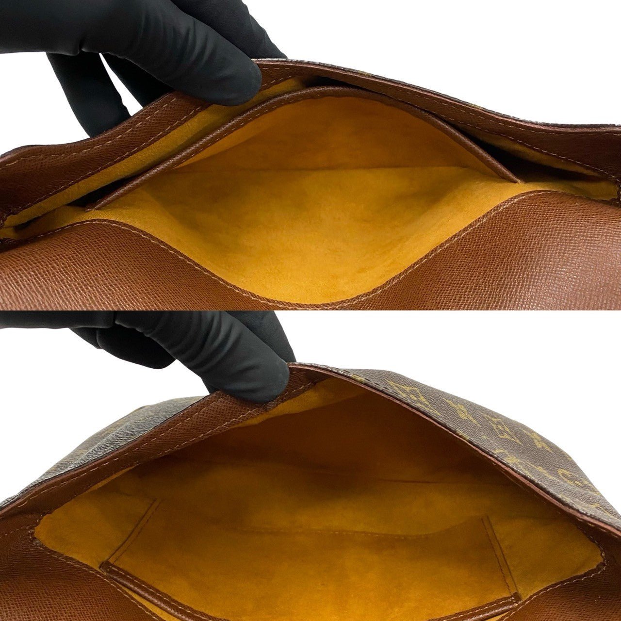 LOUIS VUITTON Shoulder Bag leather Brown Monogram Musette tango | AlmaBagz - Image 9