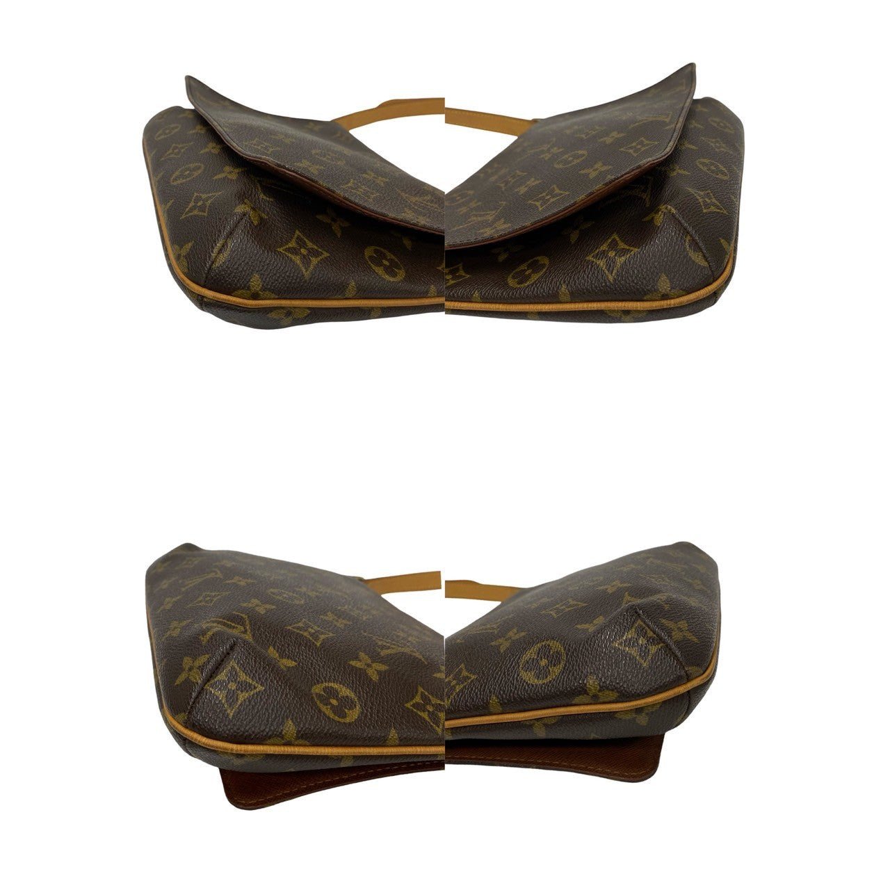 LOUIS VUITTON Shoulder Bag leather Brown Monogram Musette tango | AlmaBagz - Image 8