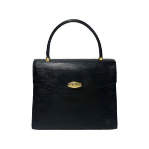 LOUIS VUITTON Handbag Epi Leather black Epi Malesherbes | AlmaBagz