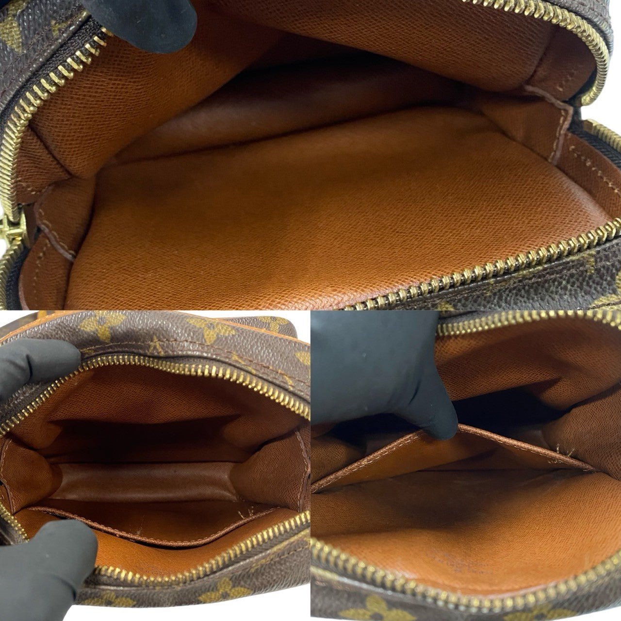 LOUIS VUITTON Shoulder Bag leather Brown Monogram | AlmaBagz - Image 8