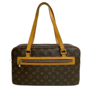 LOUIS VUITTON Shoulder Bag leather Brown Monogram Cite GM | AlmaBagz