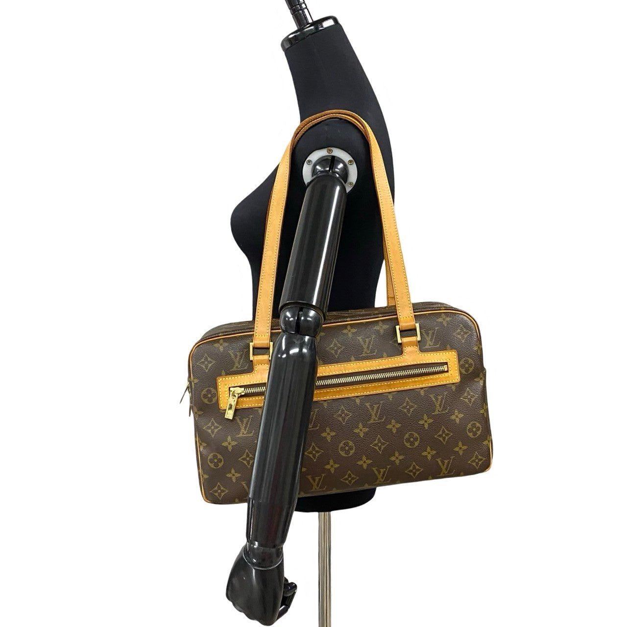 LOUIS VUITTON Shoulder Bag leather Brown Monogram Cite GM | AlmaBagz - Image 2