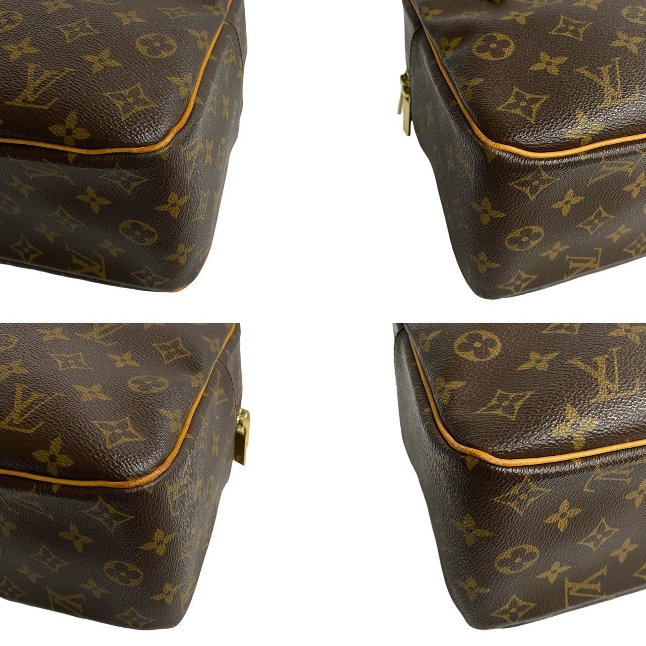 LOUIS VUITTON Shoulder Bag leather Brown Monogram Cite GM | AlmaBagz - Image 7