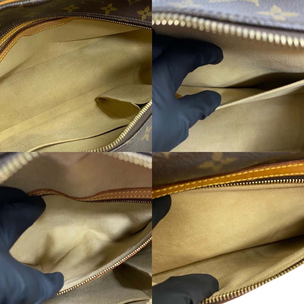 LOUIS VUITTON Shoulder Bag leather Brown Monogram Cite GM | AlmaBagz - Image 8