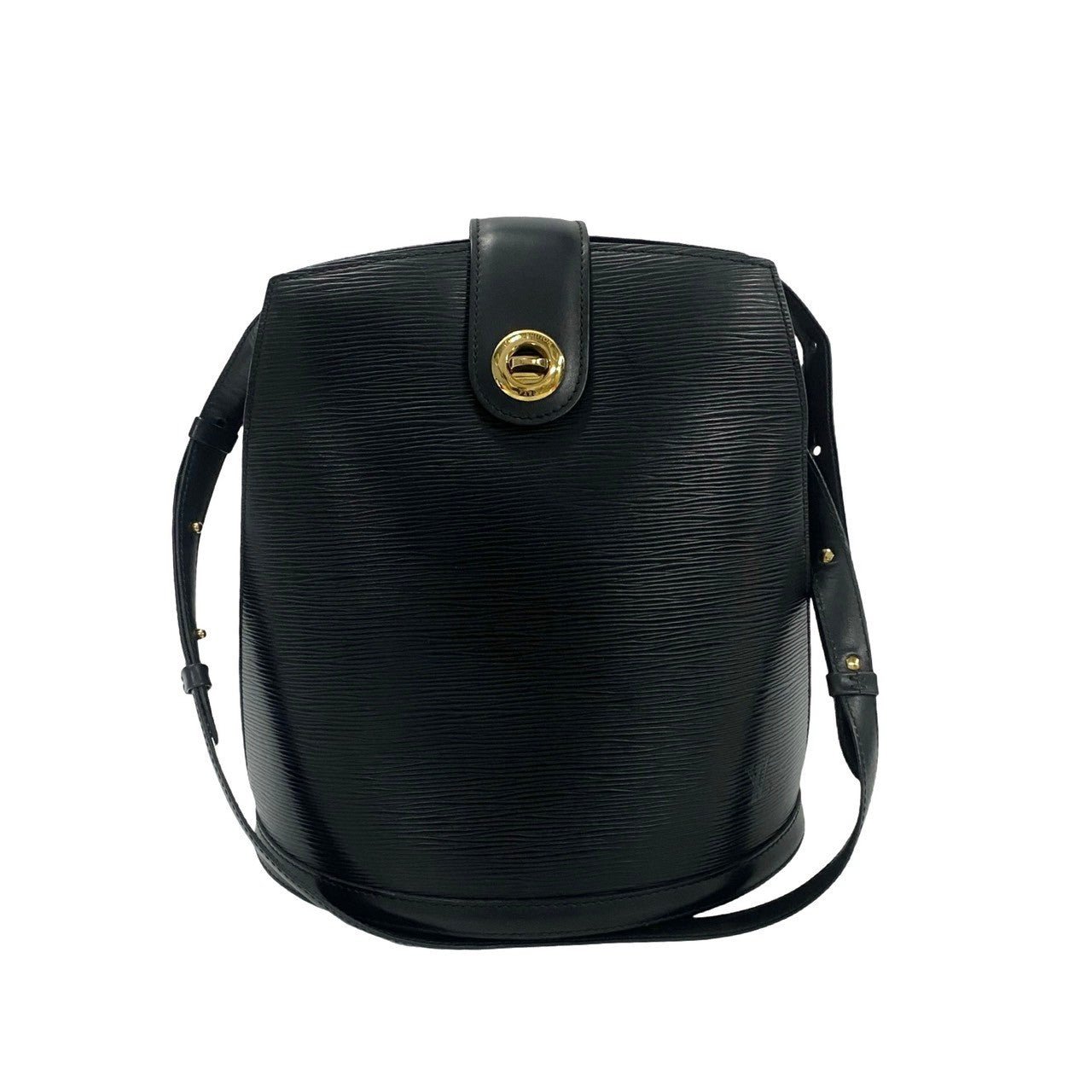 LOUIS VUITTON Shoulder Bag Epi Leather black Epi Cluny | AlmaBagz