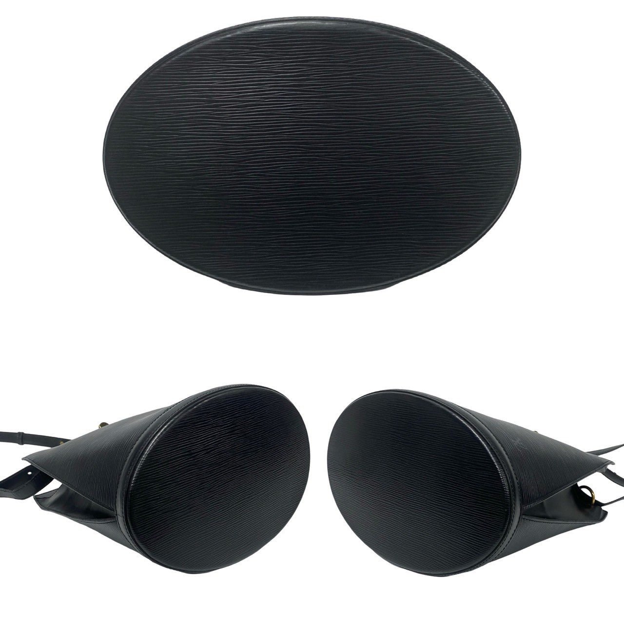 LOUIS VUITTON Shoulder Bag Epi Leather black Epi Cluny | AlmaBagz - Image 6