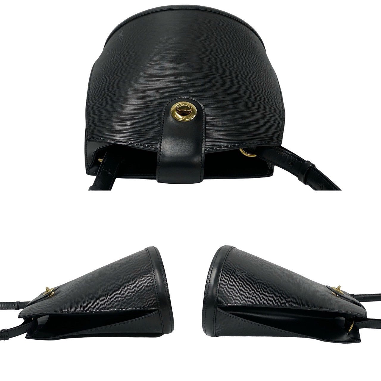 LOUIS VUITTON Shoulder Bag Epi Leather black Epi Cluny | AlmaBagz - Image 5