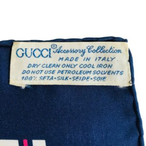 GUCCI scarf silk multicolor | AlmaBagz