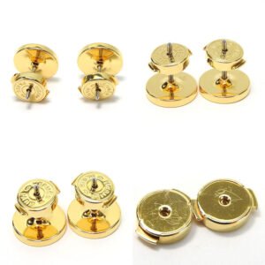 HERMES Pierce metal gold Chene Dunkle | AlmaBagz