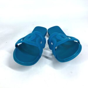 HERMES Sandals rubber blue Aloha | AlmaBagz