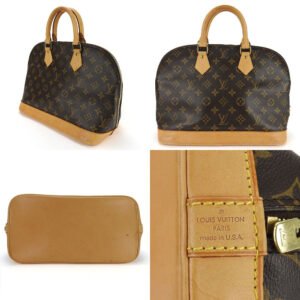 LOUIS VUITTON Handbag M51130 Monogram Brown Alma | AlmaBagz