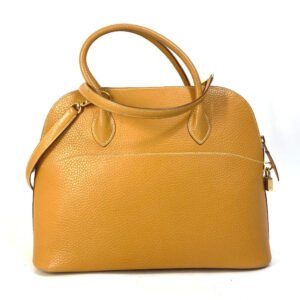 HERMES Handbag Fjord beige Shoulder Bag Shoulder Bag Bored 37 | AlmaBagz