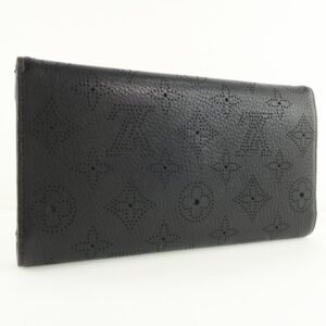 Louis Vuitton Black Leather Amelia wallet accessories | AlmaBagz