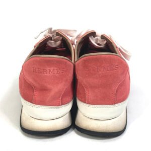 HERMES sneakers suede crimson quick shoes Women 36 Used | AlmaBagz