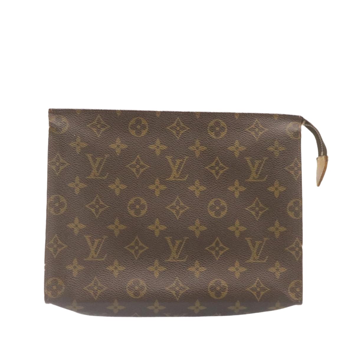 LOUIS VUITTON Monogram Poche Toilette 26 Pouch M47542 LV Auth 24955 | AlmaBagz