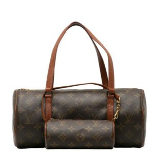 Louis Vuitton Louis Vuitton Monogram Porch Leather Brown | AlmaBagz