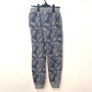 HERMES Pants cotton gray Long pants Overall handle Women 38 Used | AlmaBagz