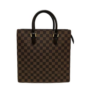 LOUIS VUITTON Handbag Leather, PVC Brown Damier Venice PM Women Used | AlmaBagz