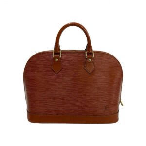 LOUIS VUITTON Handbag Epi Leather Brown Epi Alma | AlmaBagz