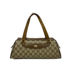GUCCI Handbag leather Brown | AlmaBagz