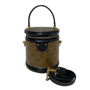 LOUIS VUITTON Shoulder Bag Leather, PVC Brown Monogram reverse Cannes Women Used | AlmaBagz