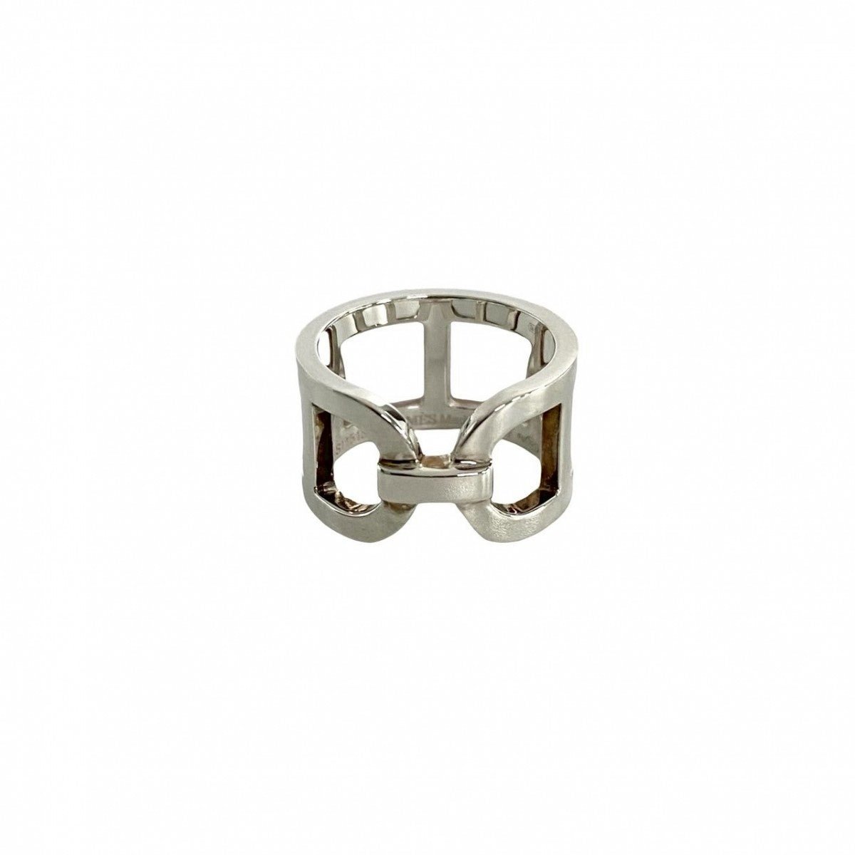 HERMES Ring Silver925 Silver Eva - Chene Dunkle 48 | AlmaBagz