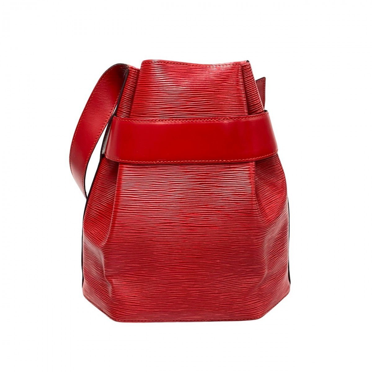 LOUIS VUITTON Shoulder Bag Epi Leather Red Epi Sac de Paul PM | AlmaBagz - Image 4