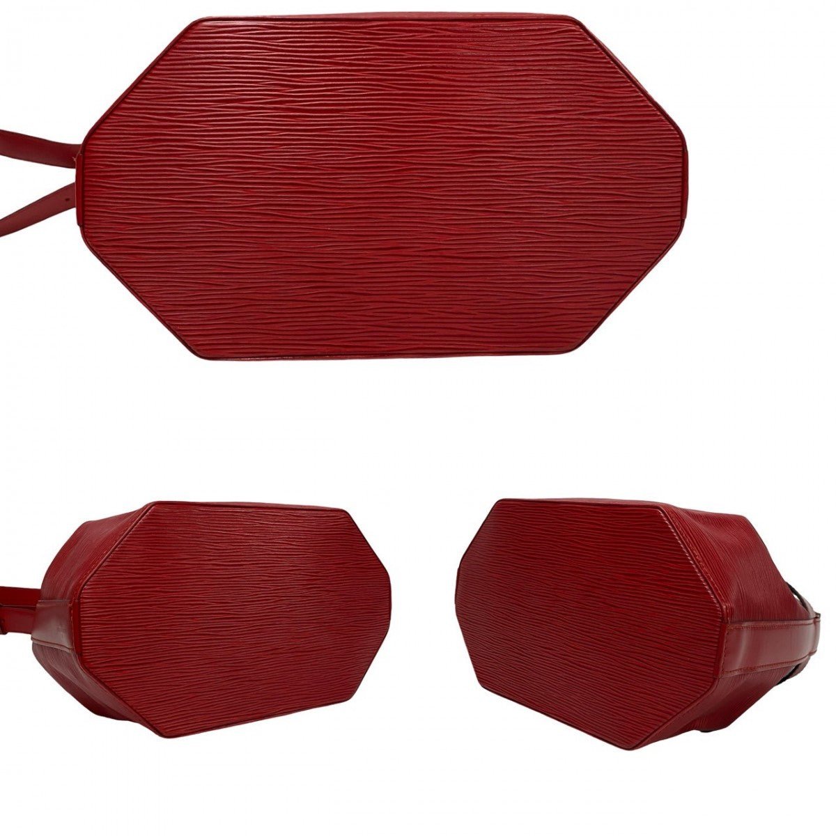 LOUIS VUITTON Shoulder Bag Epi Leather Red Epi Sac de Paul PM | AlmaBagz - Image 6