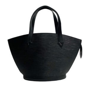 LOUIS VUITTON Handbag leather black Epi Sun jack | AlmaBagz