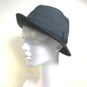 HERMES hat canvas gray quilting Dot Pattern unisex(Unisex) 59 Used | AlmaBagz