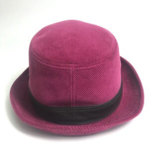 HERMES hat Cotton, Leather Pink purple Fashion Accessories unisex(Unisex) 56 Used | AlmaBagz