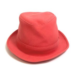 HERMES hat cotton Red Panama unisex(Unisex) 57 Used | AlmaBagz
