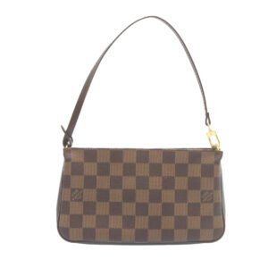 LOUIS VUITTON Damier Ebene Navona Accessory Pouch N51983 LV Auth 27452A | AlmaBagz