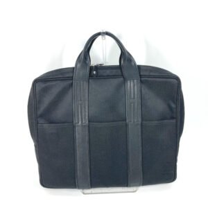 HERMES Business bag Nylon black 2WAY Acapulco Odinatur Women Used | AlmaBagz