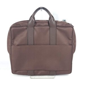 HERMES Business bag Nylon Brown Shoulder Acapulco Odinatur mens Used | AlmaBagz