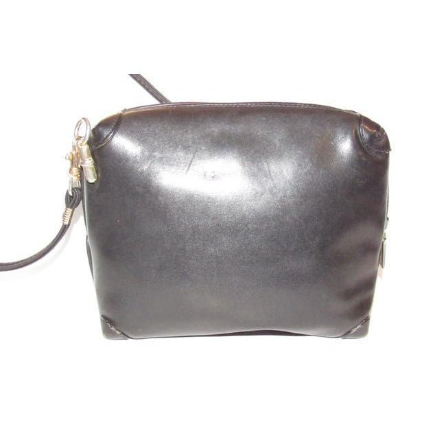 Gucci Early Bamboo Web Supreme Two Way Buttery Soft Black Leather With Gold Accents Leathercoated Ca | AlmaBagz