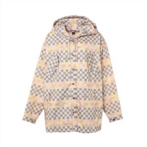 Louis Vuitton 22AW Cotton x Nylon Nylon Jacket 38  Multicolor RW222W Damier | AlmaBagz