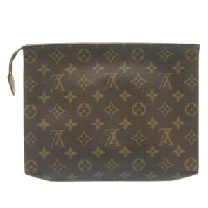 LOUIS VUITTON Monogram Poche Toilette 26 Pouch M47542 LV Auth 28226 | AlmaBagz