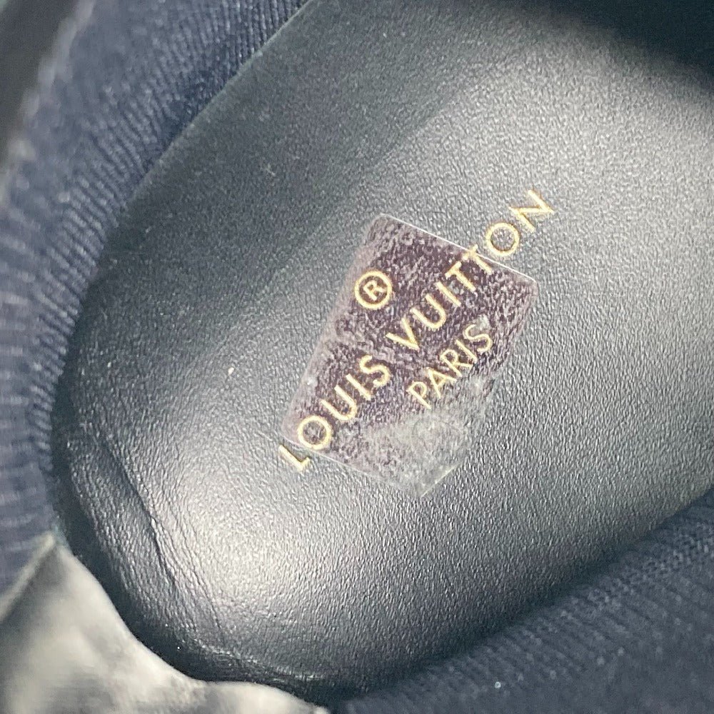 LOUIS VUITTON sneakers leather black Rainbow logo 8.5 | AlmaBagz - Image 15